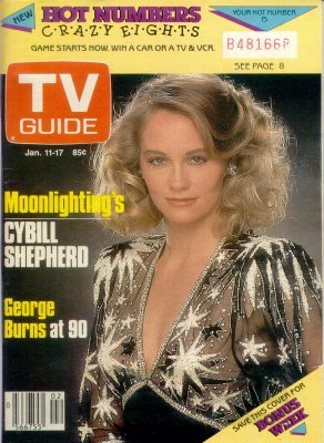 Jan 86 Canadian TV Guide with Cybill Shepherd cover