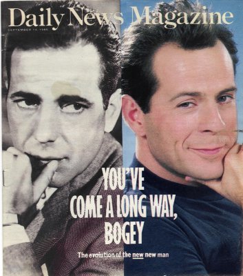 This British Newspaper supplement aligns Bruce with Bogie