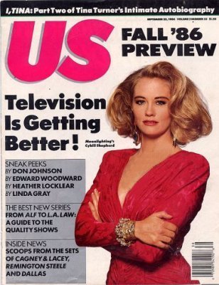 US Fall TV Preview issue with Cybill on cover