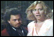 Curtis Armstrong and Cybill Shepherd from Ins 'N' Outlaws