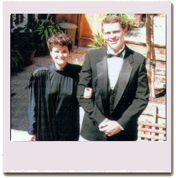 Carl and Debra On the way to the Emmys 1986