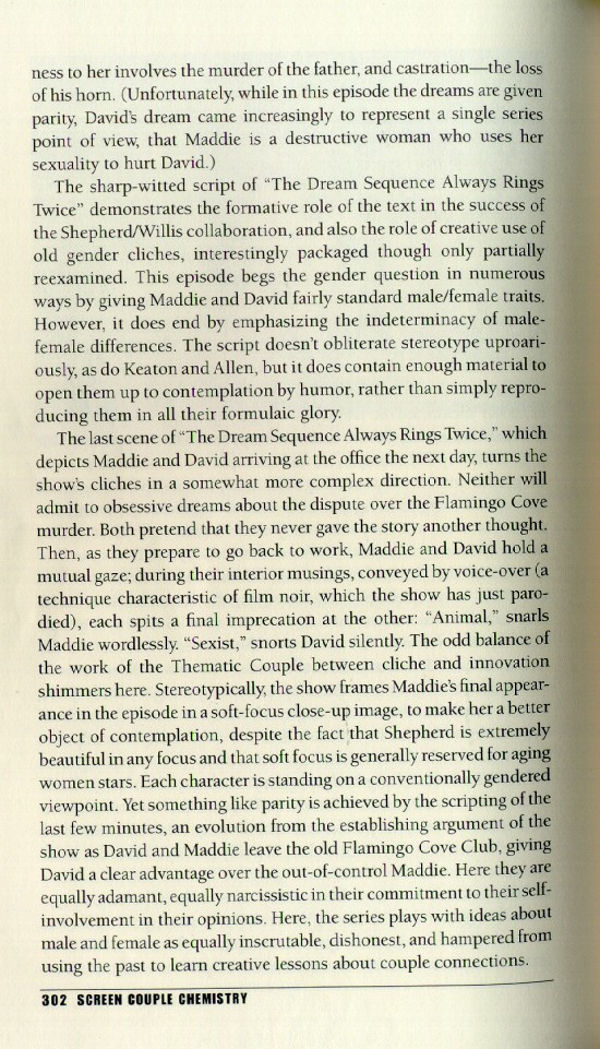 A discussion of The Dream Sequence Always Rings Twice by Martha Nochimson